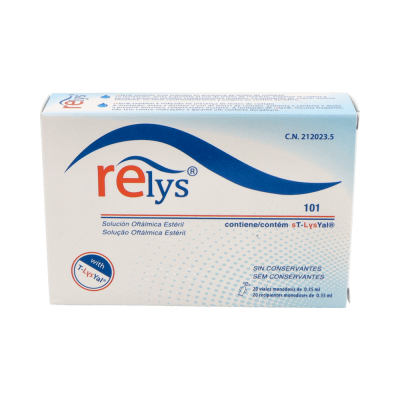Comprar RELYS 20 MONODOSIS 0,35 ML al mejor precio en NuestraFarma, tu farmacia online