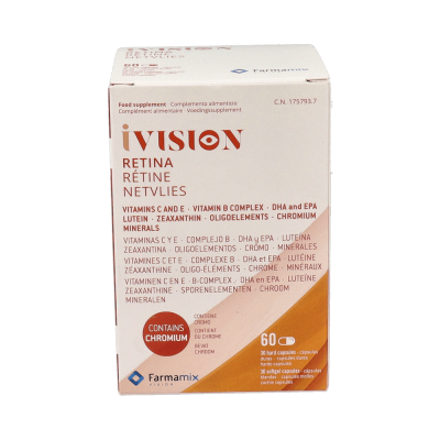 Comprar IVISION RETINA 60 CAPSULAS al mejor precio en NuestraFarma, tu farmacia online