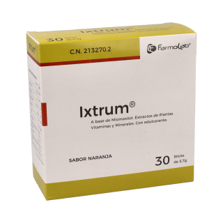 IXTRUM 5,7 G SABOR FRUTOS NARANJA 30 STICKS