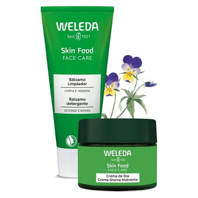 Comprar WELEDA PACK SKIN FOOD CREMA DE DIA 40 ML + BALSAMO LIMPIADOR 75 ML al mejor precio en NuestraFarma, tu farmacia online