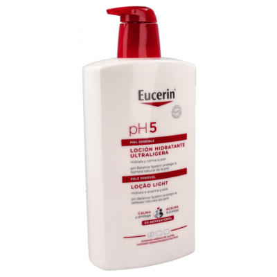 Comprar EUCERIN PH5 LOCION HIDRATANTE ULTRALIGERA 1000 ML al mejor precio en NuestraFarma, tu farmacia online