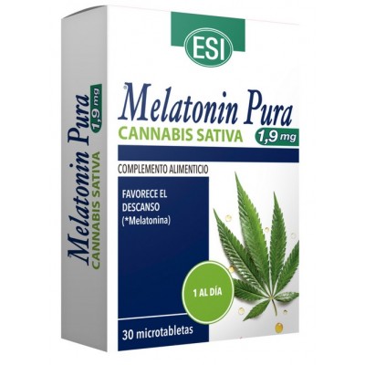 Comprar MELATONIN PURA ESI CANNABIS SATIVA 1.9 MG 30 MICROTABLETAS al mejor precio en NuestraFarma, tu farmacia online