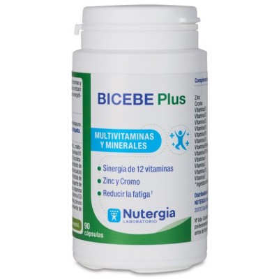 Comprar BICEBE PLUS MULTIVITAMINICO 90 CAPSULAS al mejor precio en NuestraFarma, tu farmacia online