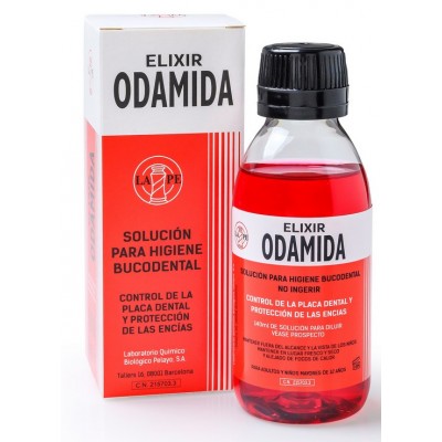 Comprar ODAMIDA ELIXIR ENJUAGUE PARA HIGIENE BUCODENTAL 140 ML al mejor precio en NuestraFarma, tu farmacia online