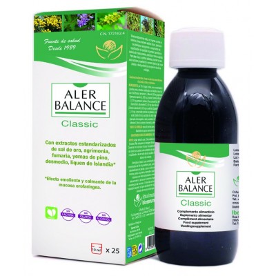 Comprar ALERBALANCE CLASSIC JARABE 250 ML al mejor precio en NuestraFarma, tu farmacia online