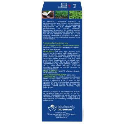 Comprar HERBETOM 1 HEPABIL 250 ML al mejor precio en NuestraFarma, tu farmacia online