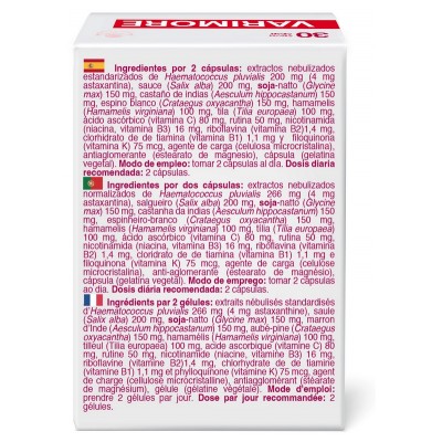 Comprar VARIMORE 30 CÁPSULAS al mejor precio en NuestraFarma, tu farmacia online