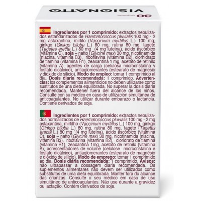 Comprar VISIONATTO 30 COMPRIMIDOS al mejor precio en NuestraFarma, tu farmacia online