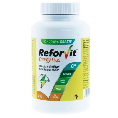 Comprar REFORVIT ENERGY PLUS 90 CAPSULAS al mejor precio en NuestraFarma, tu farmacia online