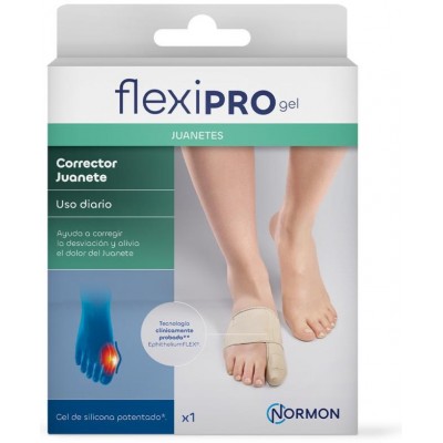 Comprar FLEXIPRO CORRECTOR JUANETE 1 UNIDAD TALLA M al mejor precio en NuestraFarma, tu farmacia online