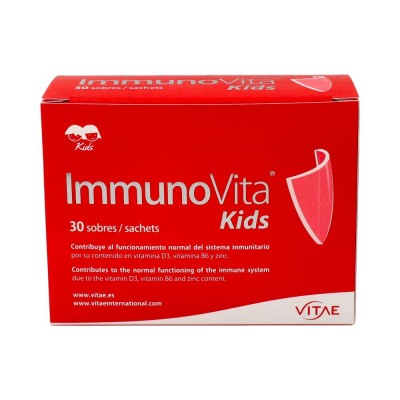 Comprar VITAE IMMUNOVITA KIDS 30 SOBRES al mejor precio en NuestraFarma, tu farmacia online