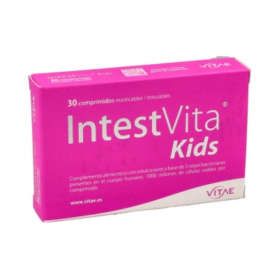 Comprar VITAE INTESTVITA KIDS 30 COMPRIMIDOS al mejor precio en NuestraFarma, tu farmacia online