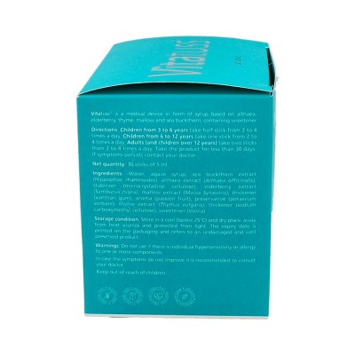 Comprar VITAE VITATUSS 30 STICKS 5 ML al mejor precio en NuestraFarma, tu farmacia online