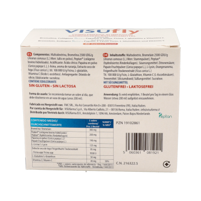 Comprar VISUFLY 30 SOBRES 3 G al mejor precio en NuestraFarma, tu farmacia online