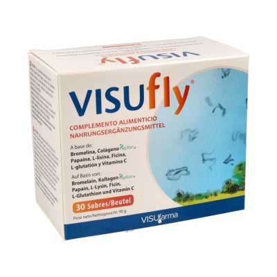 Comprar VISUFLY 30 SOBRES 3 G al mejor precio en NuestraFarma, tu farmacia online