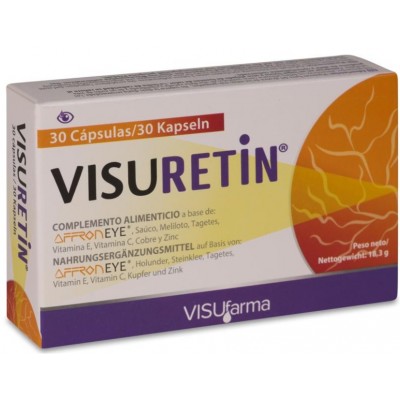 Comprar VISURETIN 30 CAPSULAS al mejor precio en NuestraFarma, tu farmacia online