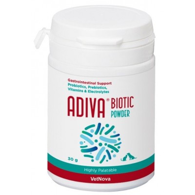 Comprar VETNOVA ADIVA BIOTIC POWDER 30 G al mejor precio en NuestraFarma, tu farmacia online