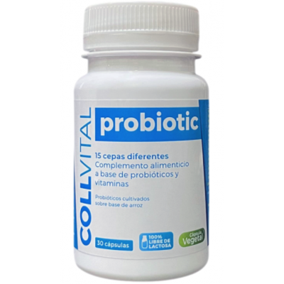 Comprar COLLVITAL PROBIOTIC 30 CAPSULAS al mejor precio en NuestraFarma, tu farmacia online