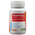 COLLVITAL VITAMINA C + ZINC + VITAMINA D3 60 CAPSULAS