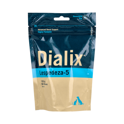 Comprar VETNOVA DIALIX LESPEDEZA 5 60 CHEWS al mejor precio en NuestraFarma, tu farmacia online