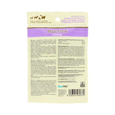 Comprar VETNOVA MULTIVA CALMING CAT & SMALL DOG 25 CHEWS al mejor precio en NuestraFarma, tu farmacia online