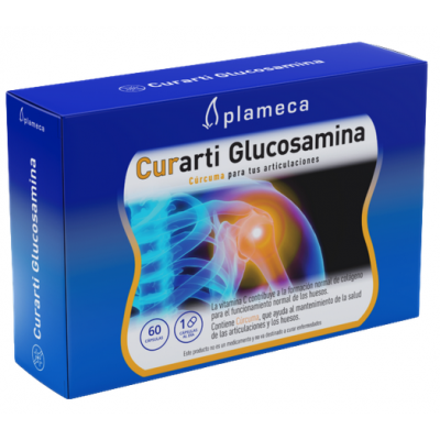 Comprar CURARTI GLUCOSAMINA 60 CAPSULAS al mejor precio en NuestraFarma, tu farmacia online