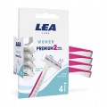 LEA WOMEN PREMIUM 2 4 CMAQUINILLAS AFEITAR