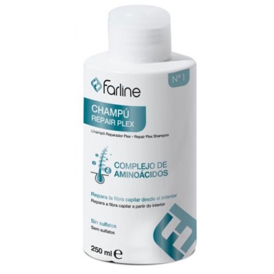 Comprar FARLINE CHAMPU REPAIR PLEX 250 ML al mejor precio en NuestraFarma, tu farmacia online