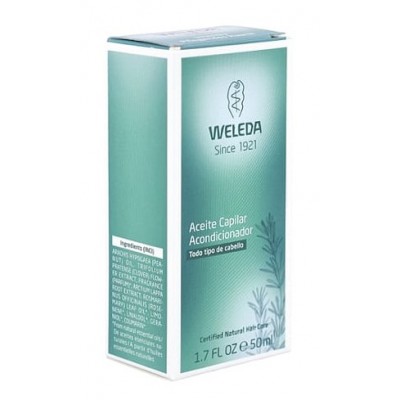 Comprar WELEDA ACEITE CAPILAR NUTRITIVO ACONDICIONADOR DE ROMERO 50 ML al mejor precio en NuestraFarma, tu farmacia online