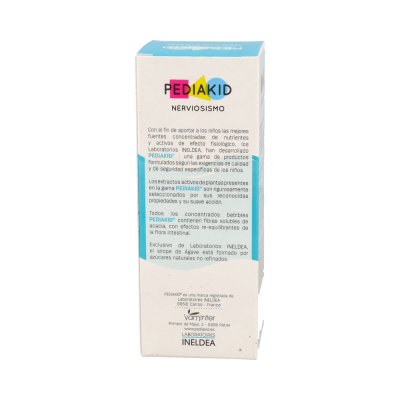Comprar PEDIAKID NERVIOSISMO JARABE 125 ML al mejor precio en NuestraFarma, tu farmacia online