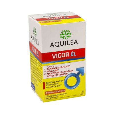 Comprar AQUILEA VIGOR EL 60 CAPSULAS al mejor precio en NuestraFarma, tu farmacia online