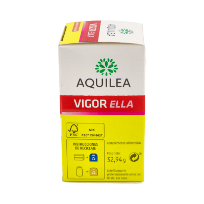 Comprar AQUILEA VIGOR ELLA 60 CAPSULAS al mejor precio en NuestraFarma, tu farmacia online