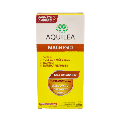 Comprar AQUILEA MAGNESIO 28 COMPRIMIDOS EFERVESCENTES al mejor precio en NuestraFarma, tu farmacia online