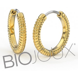 BIOJOUX PENDIENTES QUEEN ANNE 18 MM BJT385 1 PAR