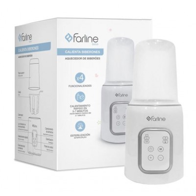 Comprar FARLINE BEBE CALIENTABIBERONES al mejor precio en NuestraFarma, tu farmacia online