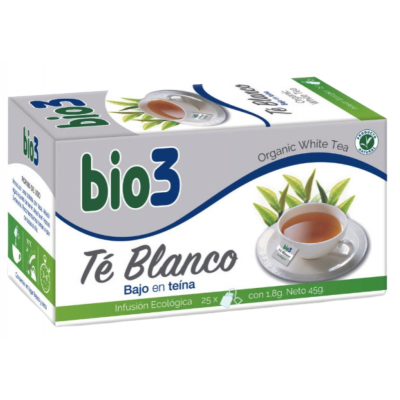 Comprar BIO3 TE BLANCO 25 FILTROS 2 G al mejor precio en NuestraFarma, tu farmacia online