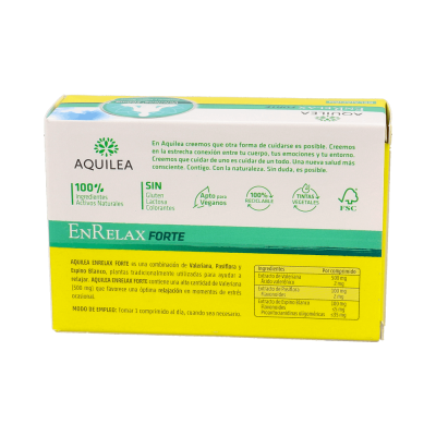Comprar AQUILEA ENRELAX FORTE 30 COMPRIMIDOS al mejor precio en NuestraFarma, tu farmacia online
