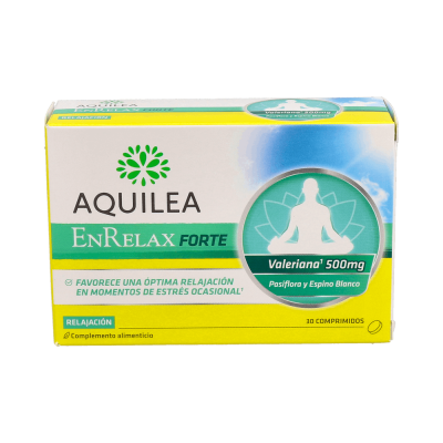Comprar AQUILEA ENRELAX FORTE 30 COMPRIMIDOS al mejor precio en NuestraFarma, tu farmacia online