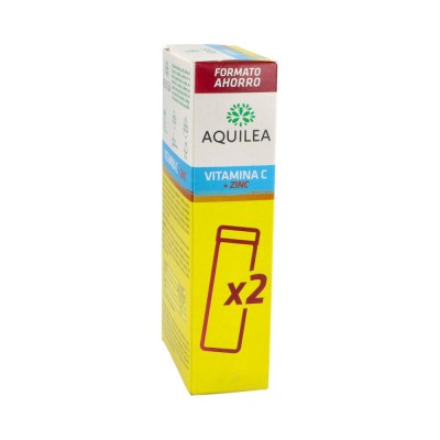 Comprar AQUILEA VITAMINA C + ZINC 28 COMPRIMIDOS EFERVESCENTES al mejor precio en NuestraFarma, tu farmacia online