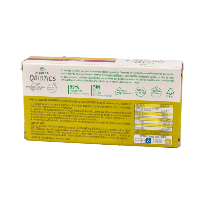 Comprar AQUILEA QBIOTICS MENOPAUSIA 30 CAPSULAS al mejor precio en NuestraFarma, tu farmacia online