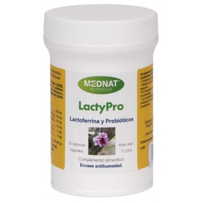 Comprar MEDNAT LACTYPRO 30 CAPSULAS al mejor precio en NuestraFarma, tu farmacia online