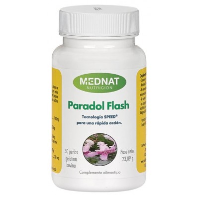 Comprar MEDNAT PARADOL FLASH 30 PERLAS al mejor precio en NuestraFarma, tu farmacia online