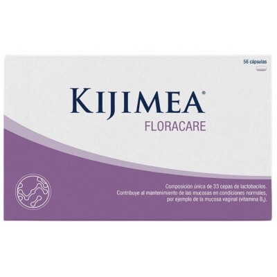 Comprar KIJIMEA FLORACARE 56 CAPSULAS al mejor precio en NuestraFarma, tu farmacia online