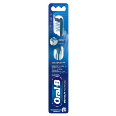 Comprar ORAL-B PRO-CLEAN ADVANCED CEPILLO DENTAL ADULTO MANUAL 40 MEDIO 1 UNIDAD al mejor precio en NuestraFarma, tu farmacia online