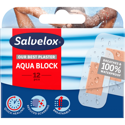 Comprar SALVELOX AQUA BLOCK 12 UNIDADES al mejor precio en NuestraFarma, tu farmacia online