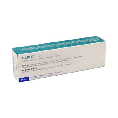 Comprar TIOBEC CBD 60 ML al mejor precio en NuestraFarma, tu farmacia online