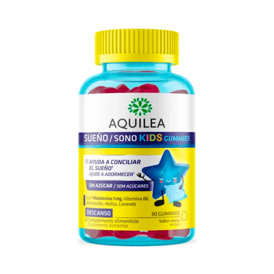 Comprar AQUILEA SUEÑO KIDS GUMMIES 30 GUMMIES SABOR MORA al mejor precio en NuestraFarma, tu farmacia online
