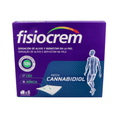 Comprar FISIOCREM PATCH CANNABIDIOL 8 PARCHES al mejor precio en NuestraFarma, tu farmacia online