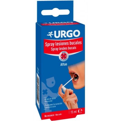 Comprar URGO SPRAY LESIONES BUCALES 15 ML al mejor precio en NuestraFarma, tu farmacia online