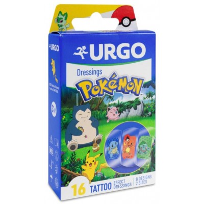 Comprar URGO POKEMON 16 APOSITOS TATOO al mejor precio en NuestraFarma, tu farmacia online
